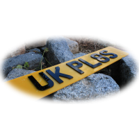 Small 4D 3mm UK Front & Rear Bespoke Legal Number Plates For ALL UK Vehicles