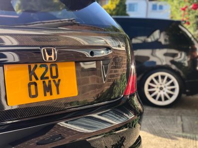 Small 4D 3mm UK Bespoke Legal Number Plates For Imported Vehicles