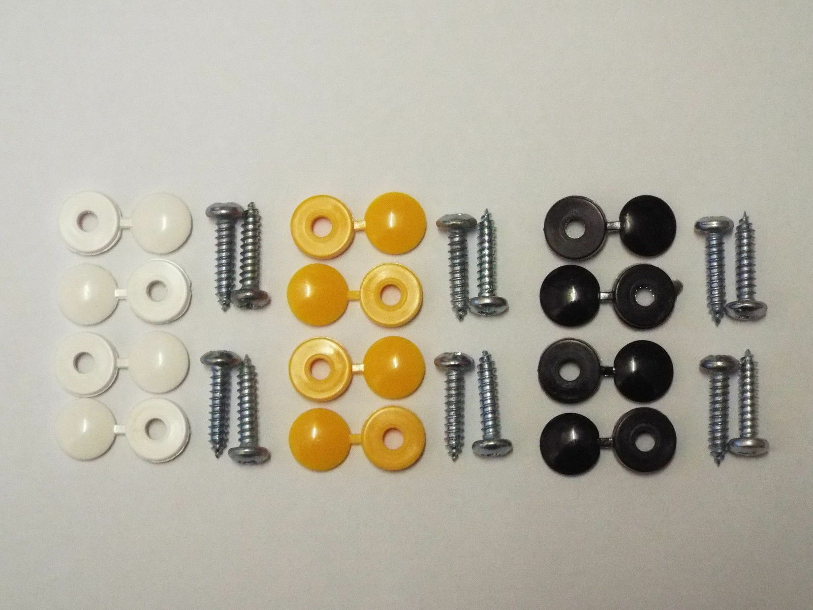 Number Plate Fixing Kit For Cars 6 X Screw Kit JDM Plates