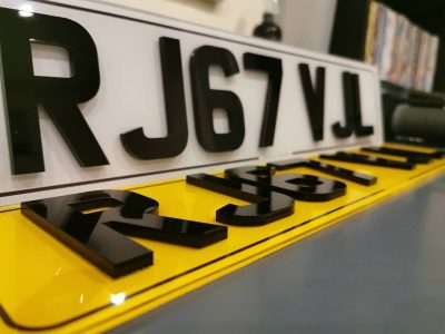 are 4d number plates legal