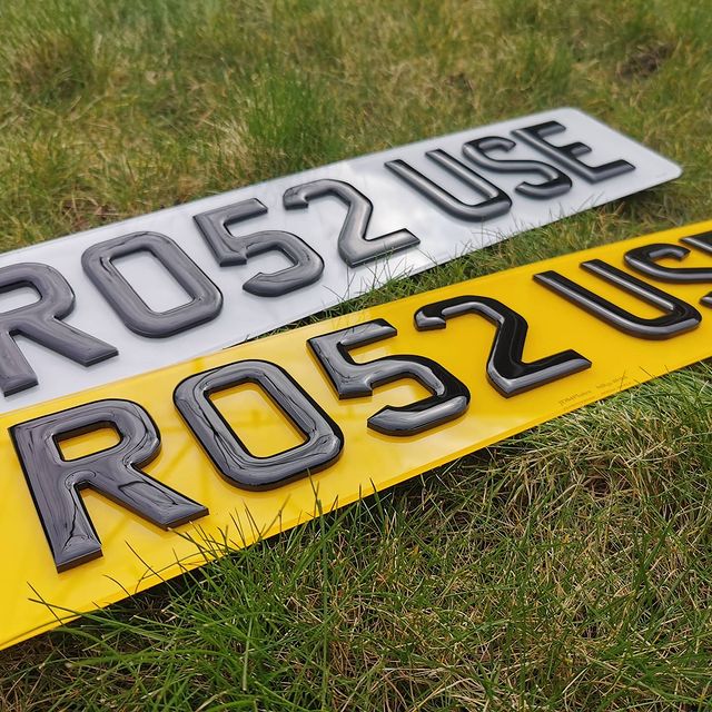4D Gel Number Plates | JDM Plates | 9th August 2022