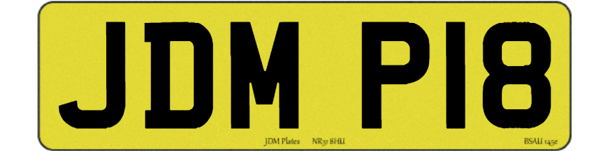 38568b7c320b592e41dd2bfd438e75e0 rear image | JDM Plates | 3rd December 2023
