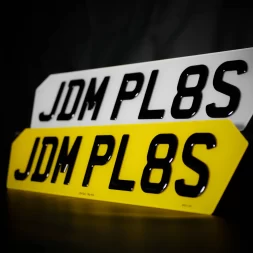 3D Gel Hex1 Number Plate Standard UK Size | JDM Plates | 21st April 2024