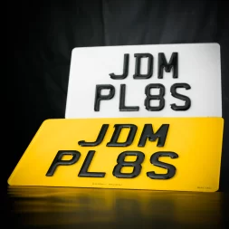 3D Gel Number Plate Import Size | JDM Plates | 28th February 2024