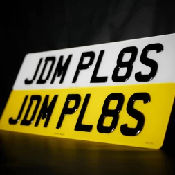 3D Gel Number Plate Standard UK Size | JDM Plates | 28th February 2024