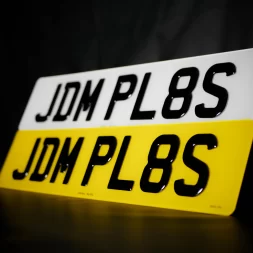 3D Gel Number Plate Standard UK Size | JDM Plates | 23rd April 2024