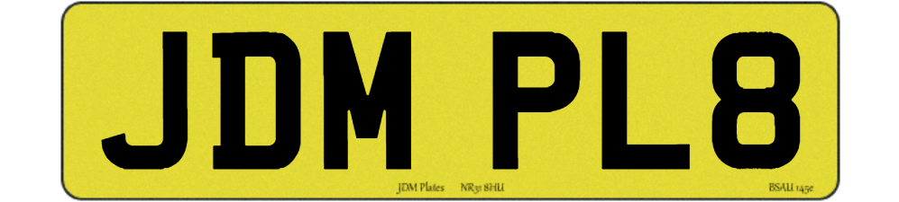 406779de4ae1a8d9bcdad217513c472c rear image | JDM Plates | 23rd April 2024