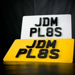 4D 5mm Number Plate Import Size | JDM Plates | 23rd April 2024