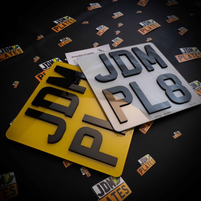 4D Number Plate 6 Characters Both Square 1 scaled | JDM Plates | 20th May 2024