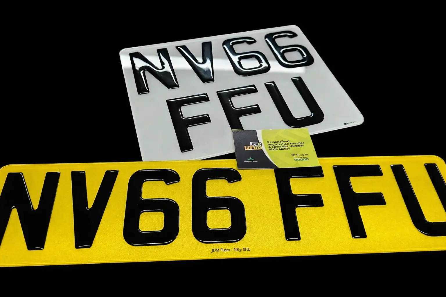 Are 3D number plates legal