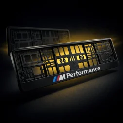 BMW Logo Number Plate Holders