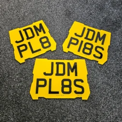 CyberPunk v1 Motorcycle Number Plates