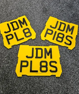CyberPunk v1 Motorcycle Number Plates