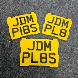 CyberPunk v2 Motorcycle Number Plates
