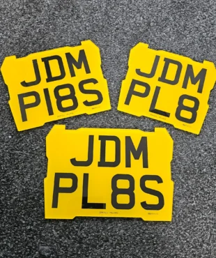 CyberPunk v2 Motorcycle Number Plates | JDM Plates | 18th October 2025 CyberPunk v2 Motorcycle Number Plates