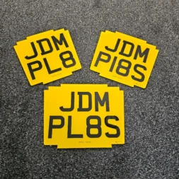 Deco v3 Motorcycle Number Plates