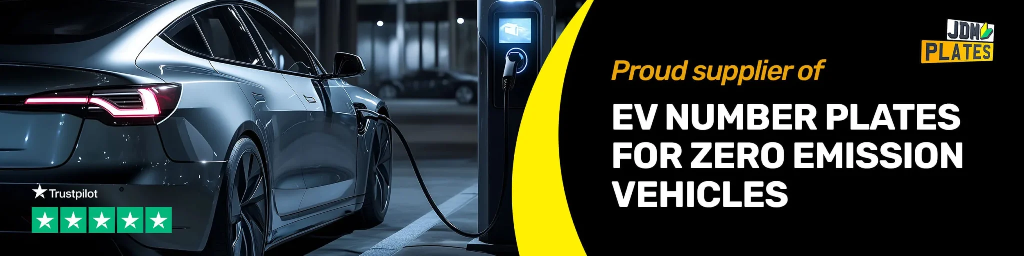Desktop EV | JDM Plates | 27th October 2025 EV Number Plates Desktop Banner image