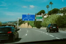 Driving In Europe | JDM Plates | 26th October 2025 UK drivers driving in the EU on a French motorway with compliant number plates, road signs for Marseille, Toulon and Cannes.