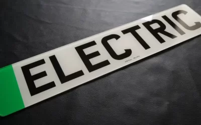 Electric Car Number Plates