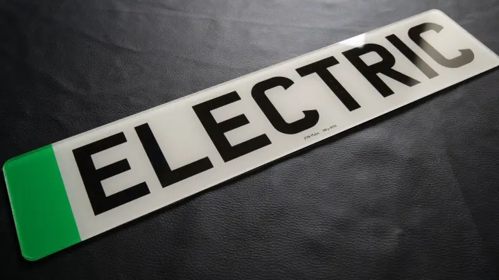 Electric Car Number Plates