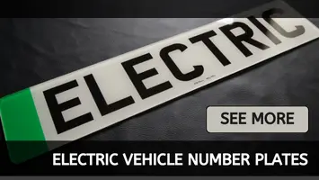 Electric Car Number Plates