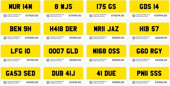 Featured Private Registrations JDM Plates
