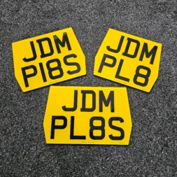 Hex v2 Motorcycle Number Plates