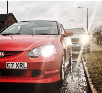 Honda DC5 With Reg C7 XRL | JDM Plates | 11th December 2025 Honda Integra Dc5 with a 5 digit number plate; Registration Number C7 XRL