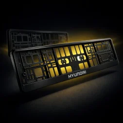 Hyundai Number Plate Holders