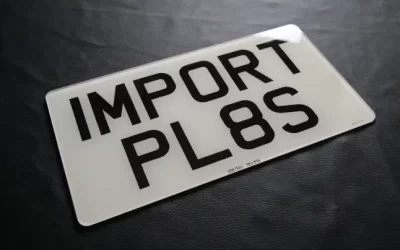 Import Number Plates