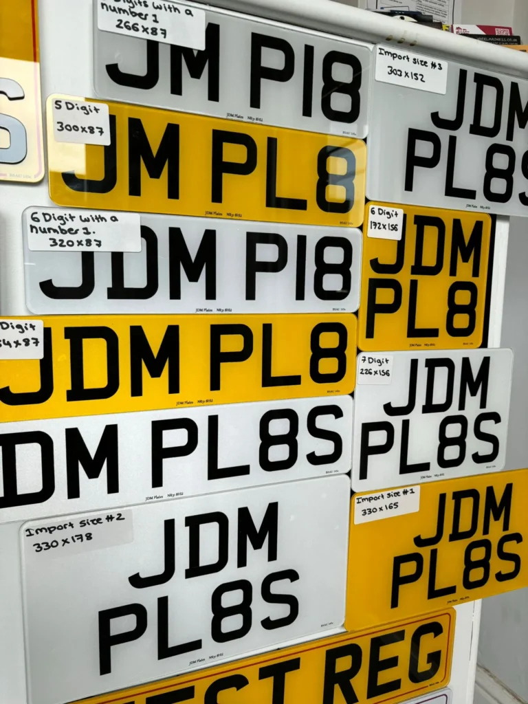 Import Number Plates | JDM Plates | 24th August 2025