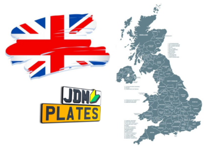 Number Plate Area Codes