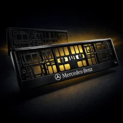 Mercedes-Benz Number Plate Holders