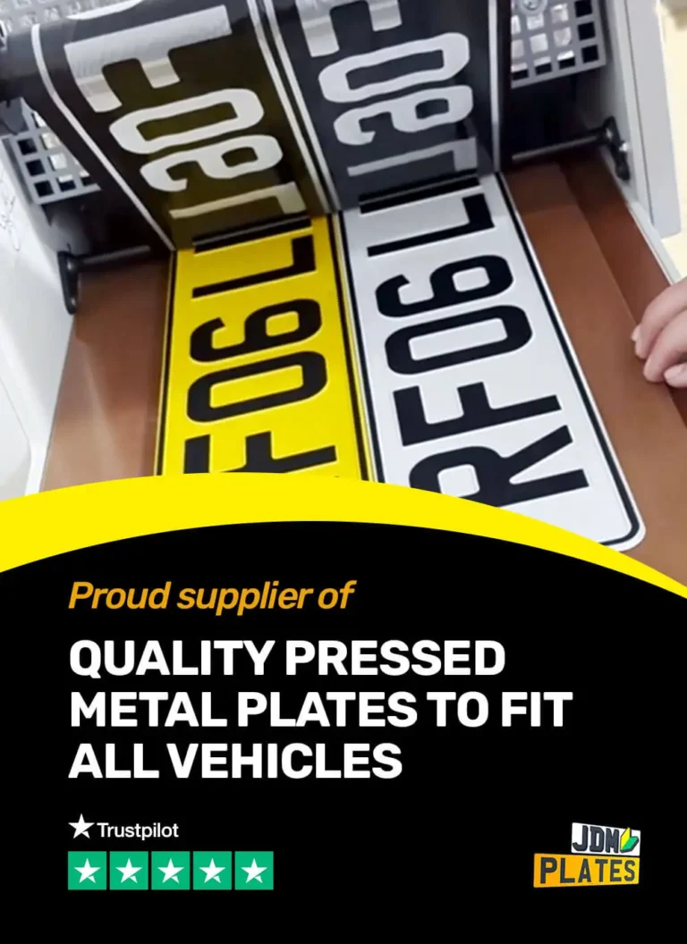 Metal Number Plates Banner Mobile