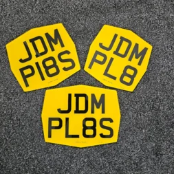 Octo Motorcycle Number Plates