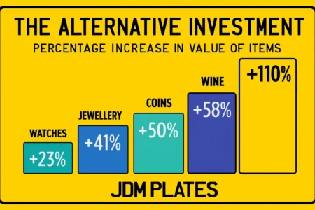 Premium private number plate investment UK 