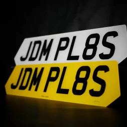 Printed Hex2 Number Plate Standard UK Size | JDM Plates | 28th February 2024
