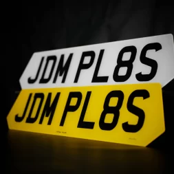 Printed Hex2 Number Plate Standard UK Size | JDM Plates | 18th April 2024