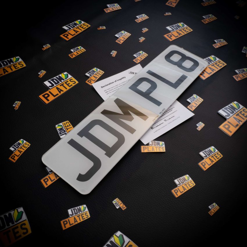 Printed Import Number Plate 6 Characters Front Oblong 2 scaled | JDM Plates | 9th August 2022