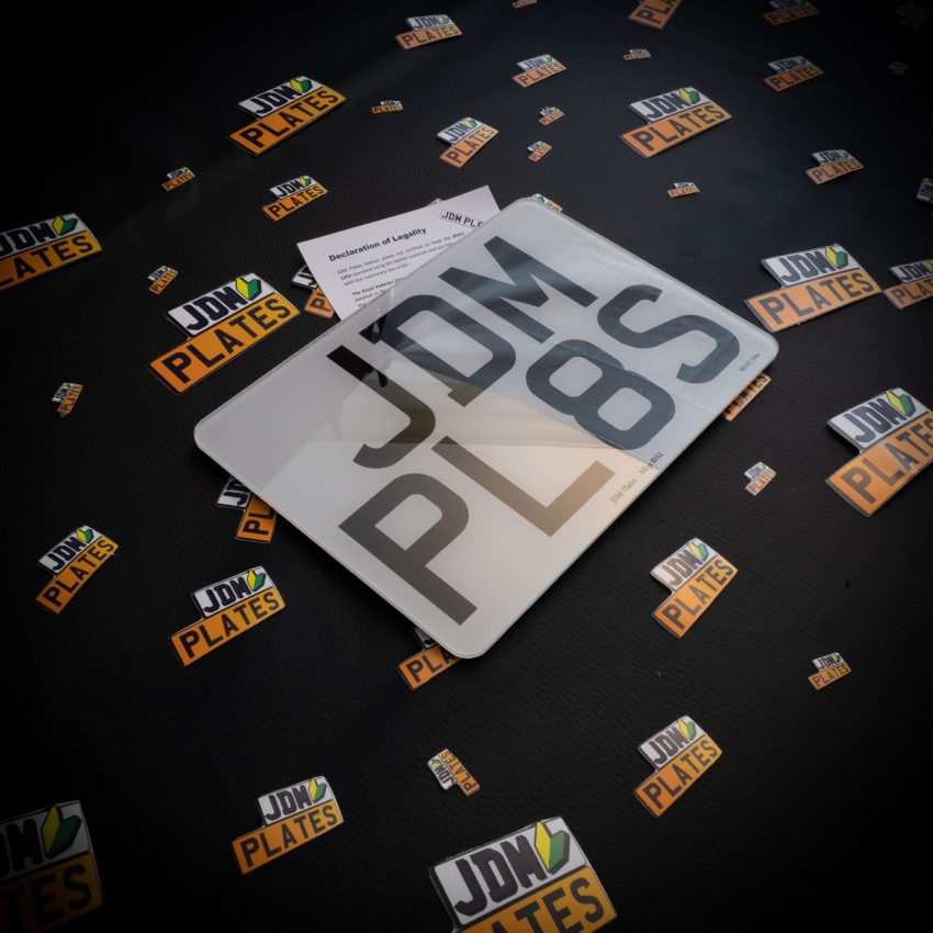 Printed Import Number Plate 7 Characters Front Square 1 scaled | JDM Plates | 9th August 2022