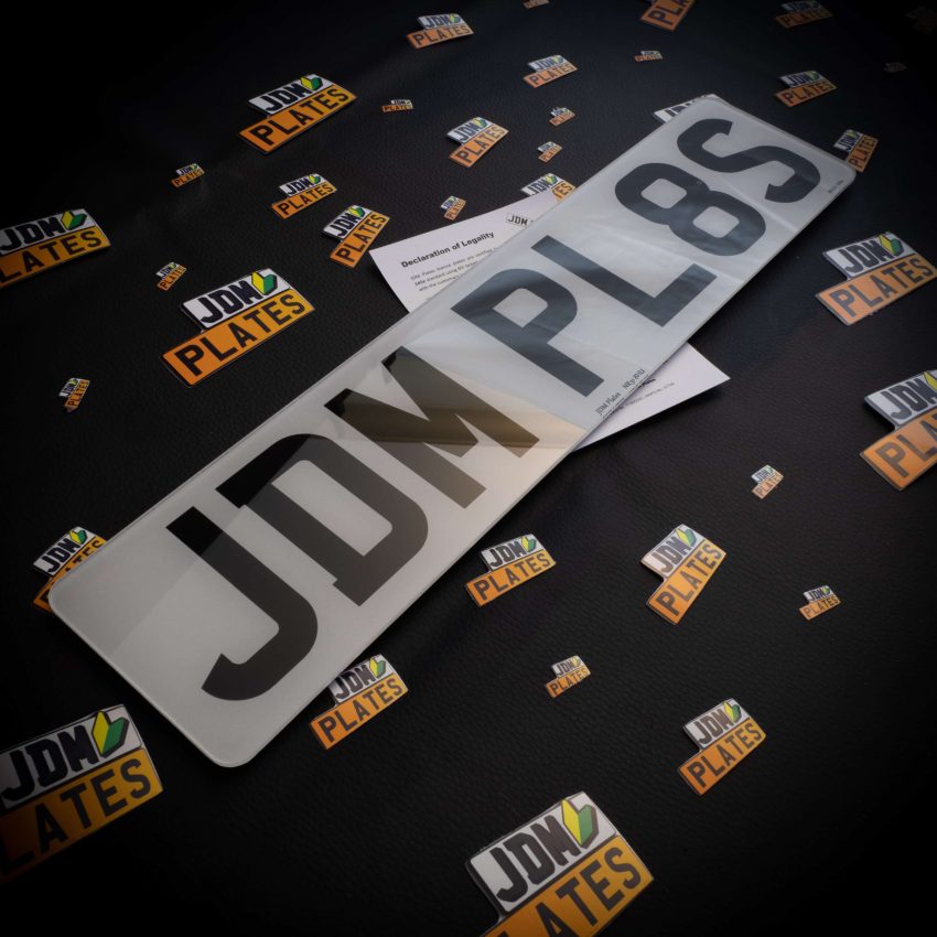 Printed Number Plate 7 Characters Front Oblong 2 scaled | JDM Plates | 23rd April 2024