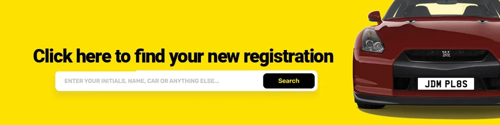 Private Reg Banner Mobile | JDM Plates | 18th November 2025