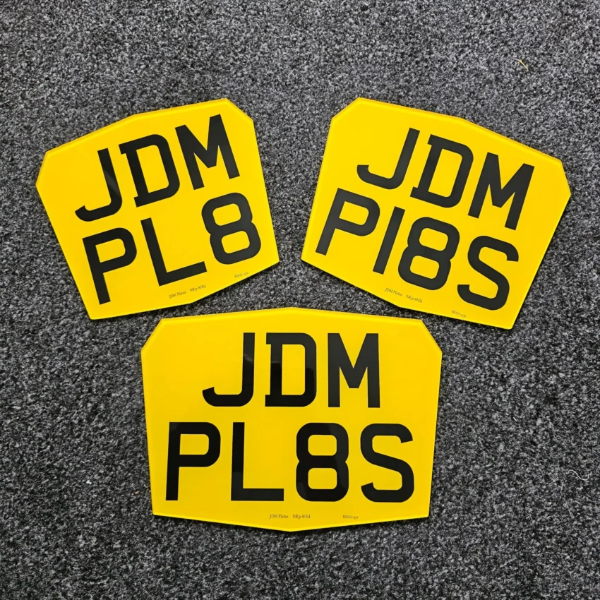 Shield v1 Motorcycle Number Plates