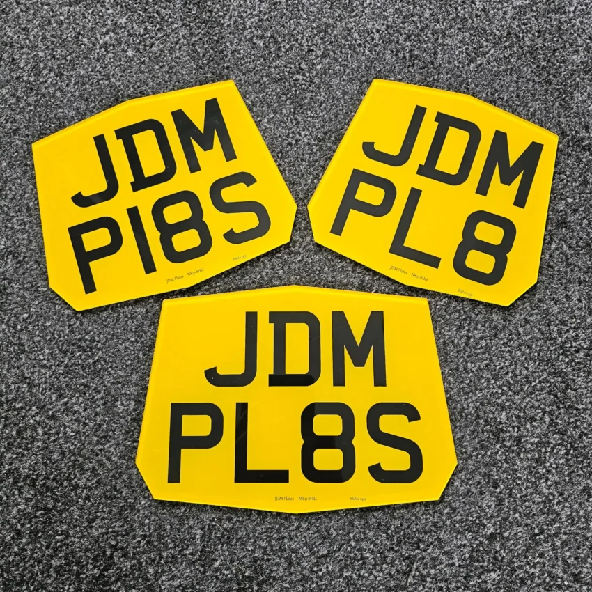 Shield v2 Motorcycle Number Plates