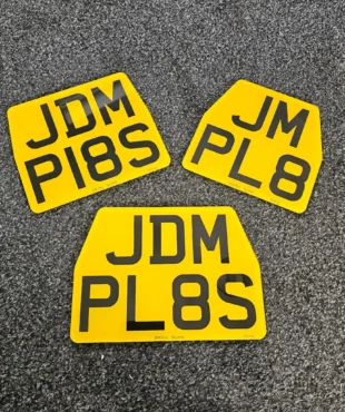 Taper v2 Motorcycle Number Plates | JDM Plates | 15th December 2025 Taper v2 Motorcycle Number Plates
