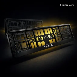 Tesla Number Plate Holders