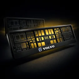 Volvo Number Plate Holders