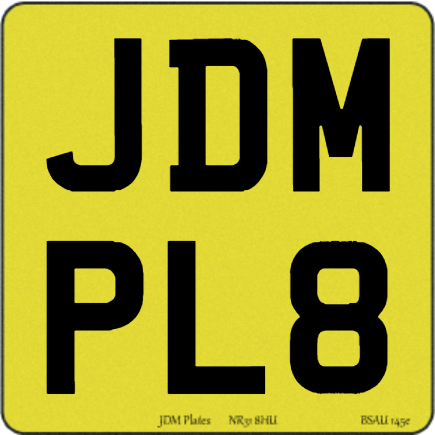 b39c256faad9ca7178ea84c70193ddde rear image | JDM Plates | 4th May 2024