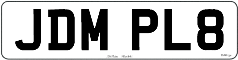 bfcc7c91f116655c8f0a51c7ad61886e front image | JDM Plates | 4th May 2024