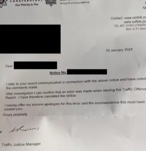 cancelled fined because of 3D gel or 4D number plates